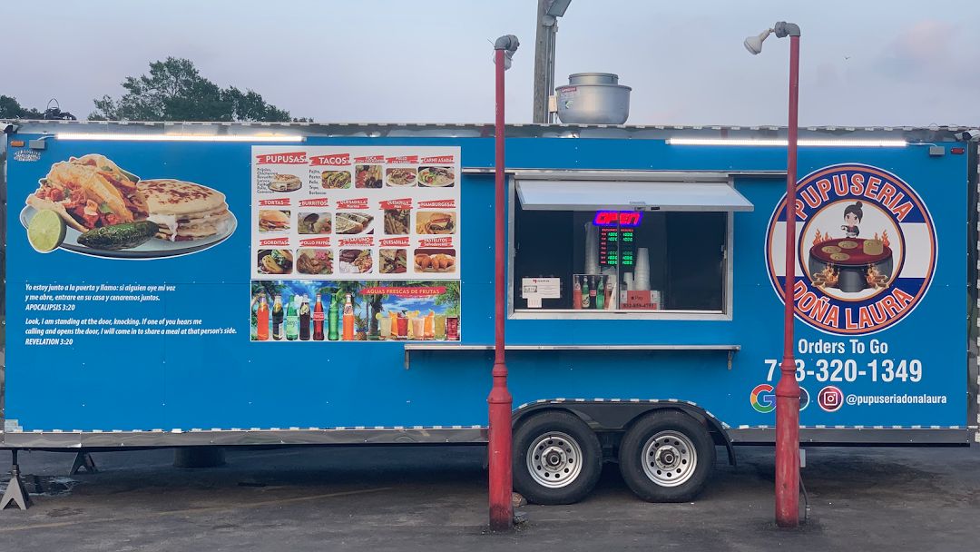 Inside Pupuseria Doña Laura (Food Truck)